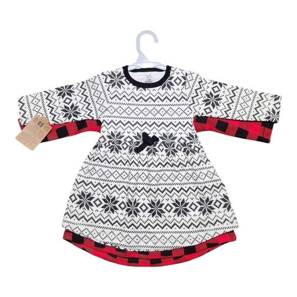 NWT Touched By Nature Baby Girl Dresses Size 9-12 Months - Picture 2 of 3